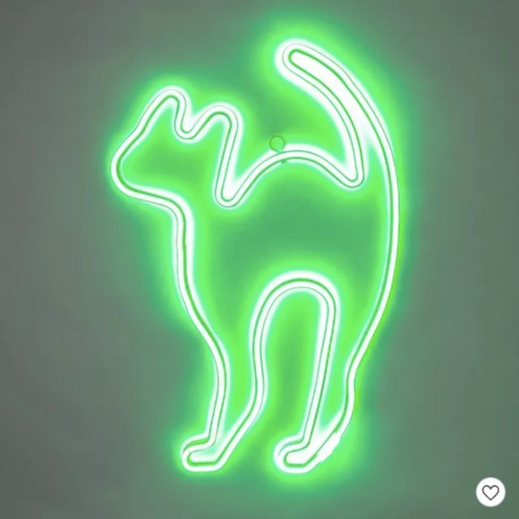 LED Flickering Cat Neon Light - Picture 3 of 3